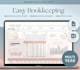 provide small business excel bookkeeping with dashboard