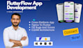 do mobile app development using flutter, flutterflow, firebase