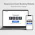 build an event management website with online ticket booking in python