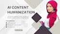 manually humanize, paraphrase, rephrase, rewrite, or reword your ai content