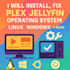 install, fix plex, jellyfin operating system, linux, window, ubuntu and more