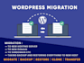 move website from one hosting to hosting, domain to domain
