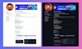 create a professional github profile readme with badges, stats, trophy and graph