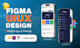 do UI UX design, mobile app or website UI UX design in figma