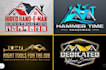 design a modern professional 3d real estate logo