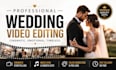 do wedding video editing