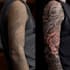 create a tattoo design of tattoo sleeve