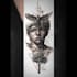 create unique realism tattoo design with my style