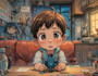 do children book illustrations, comic illustrations
