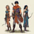 do character design for game, dnd, book or tabletop