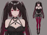 design and rig a pro live2d vtuber model, draw and animate