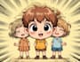 draw cute children comic cartoon in this style