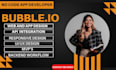 dev bubble io, bubble web app, bubble developer, mvp saas flutterflow, adalo dev