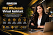 be your amazon fba wholesale virtual assistant