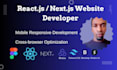 develop figma to react js, figma to next js, dashboard in react js, nextjs, css