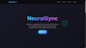 a futuristic animated landing page using HTML and CSS