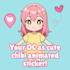 animate your character into a chibi sticker you can use anywhere