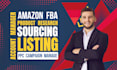 be expert amazon fba virtual assistant, wayfair target plus shopify ecommerce VA