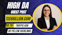 write and publish news article on techbullion,com high da guest posting service