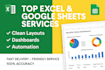 create and fix microsoft excel sheets for you