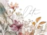 design drawn botanical boho signature logo