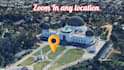create google earth zoom in videos