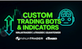 create indicator, strategy on ninjatrader 8 or ninjatrader automated trading bot