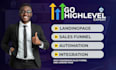 gohighlevel sales funnels go high level landing page ghl automations  ai chatbot