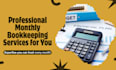 do professional monthly bookkeeping