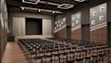 local school hall render,multi purpose hall,events hall space,indoor revit model