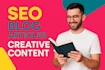 professionally create creative content for you guys