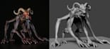 integrate 3d creature models into vidoes,game ready monster,horror fantasy alien