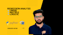 do linear, multiple and logistic regression analysis using r, python csv