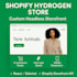 create shopify hydrogen headless store