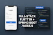 build scalable  app using flutter and modern backend
