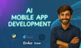 develop android and ios mobile apps with ai chatbot integration