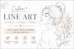 draw aesthetic minimal one line continuous art illustration