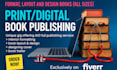 do cover design and book formatting for amazon kdp