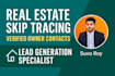 do real estate skip tracing and b2b leadgen