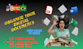 organize digital documents for entrepreneurs