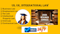 do comprehensive legal research and reports