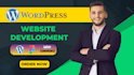 do wordpress website development,design or redesign wordpress business