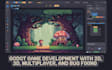 do godot game development with 2d, 3d, multiplayer, and bug fixing