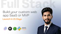 create website, API development, ai integration for mvp, saas