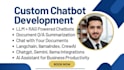 create custom chatbots using llm rag langchain langgraph