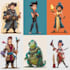 design unique 2d game characters, animations, and nfts