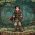 create a pixel art character sprite