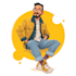 draw vector cartoon portrait of you