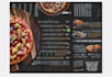 create a outstanding custom food restaurant menu design