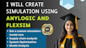 do simulation using arena anylogic flexsim simio